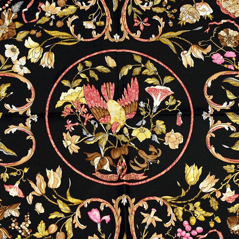 Hermes Scarf "Pierres d'Orient et d'Occident" by Zoe Pauwels 90cm Silk