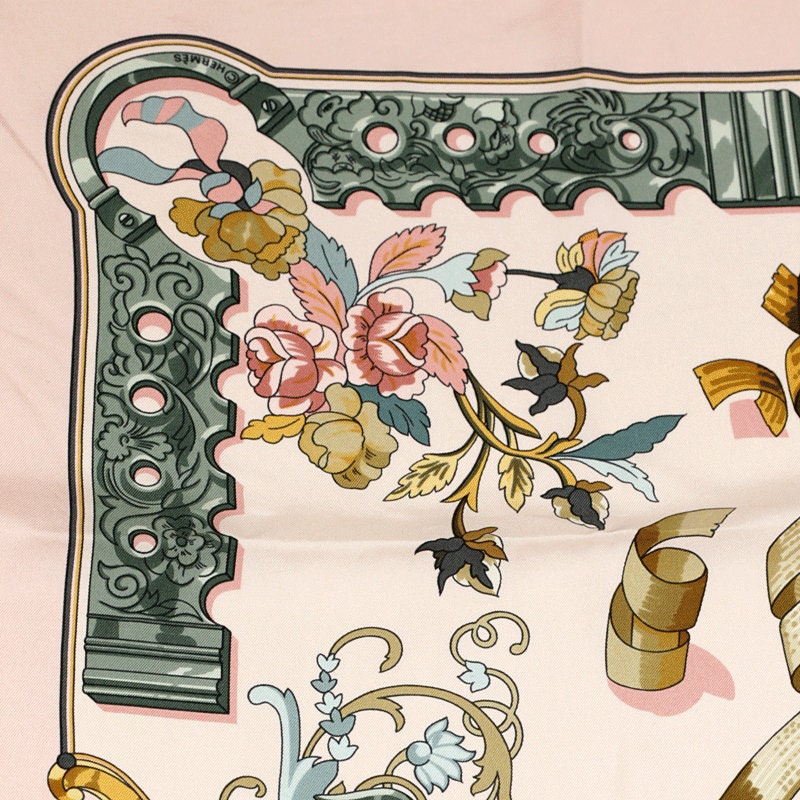 Hermes Scarf "Copeaux" by Caty Latham 90cm Silk | Carre Foulard