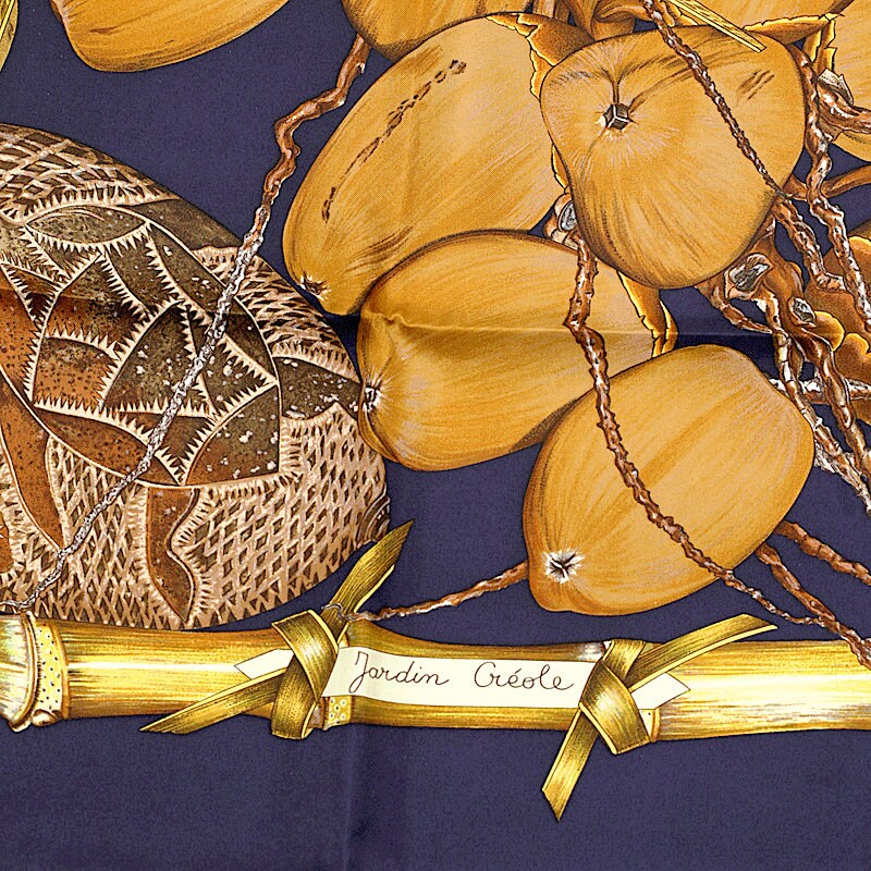 HERMÈS Jardin Créole スカーフ Hermes Scarf 