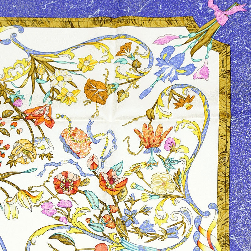 Hermes Scarf "Pierres d'Orient et d'Occident" by Zoe Pauwels 90cm Silk | Foulard Carre