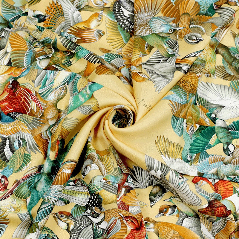 Hermes Scarf "L'Intrus" by Antoine De Jacquelot 90cm Silk | Carre Foulard