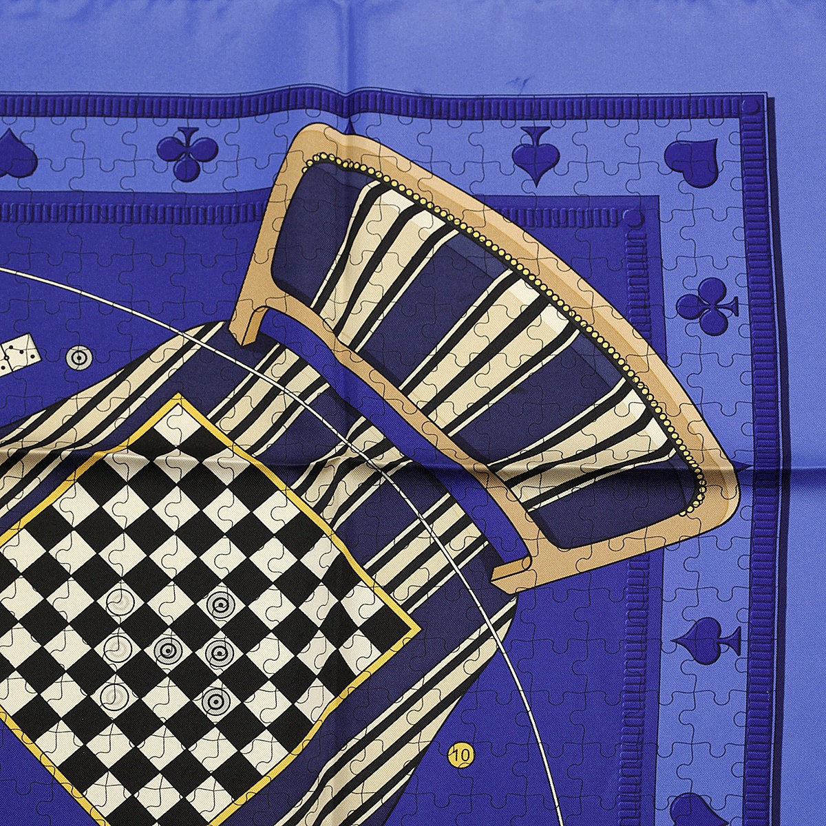 エルメス　カレ90 フェットヴォジュー　Faites vos jeux スカーフ Hermes Scarf 