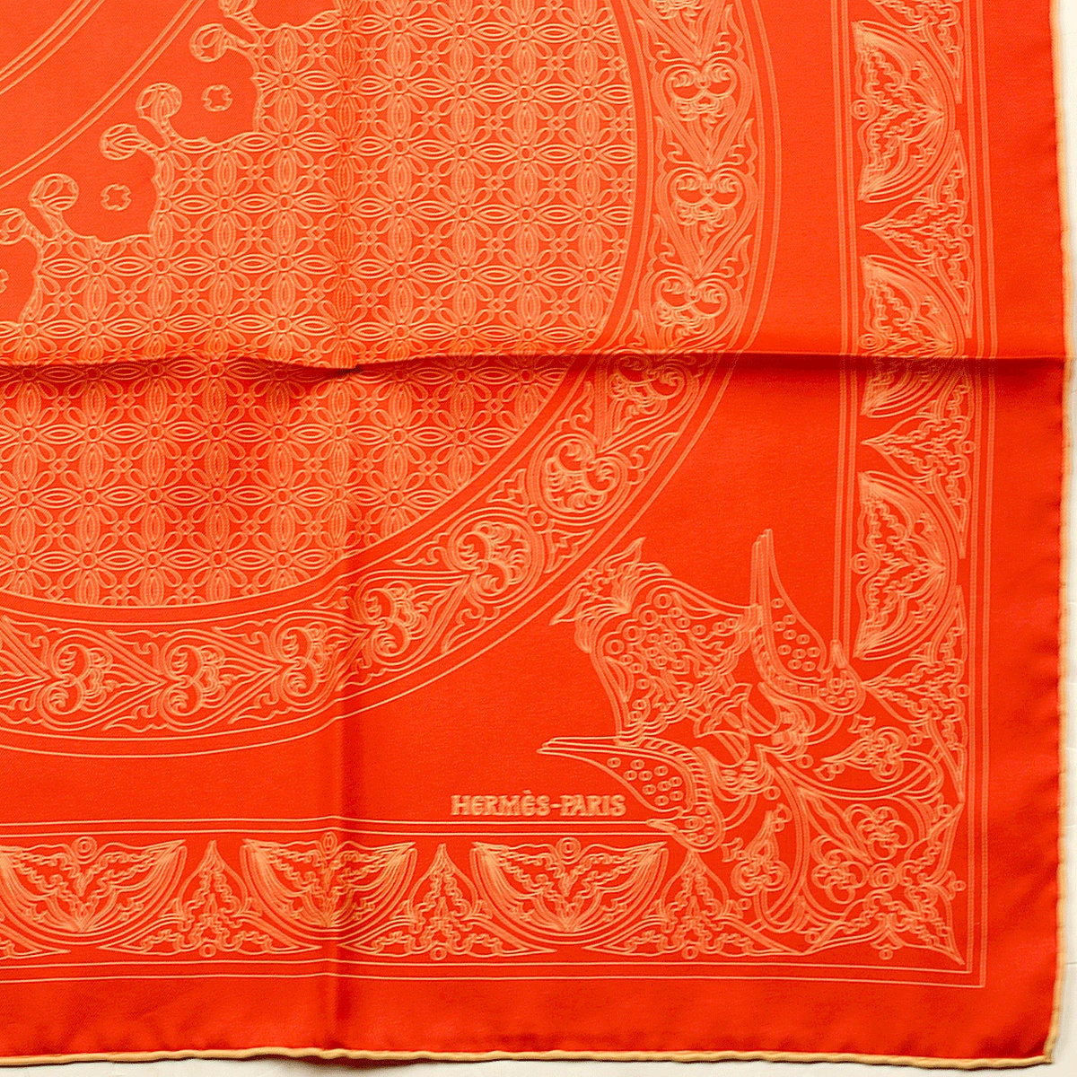 Hermes Scarf "Ciels Byzantins" by Julia Abadie Vintage 90cm Silk