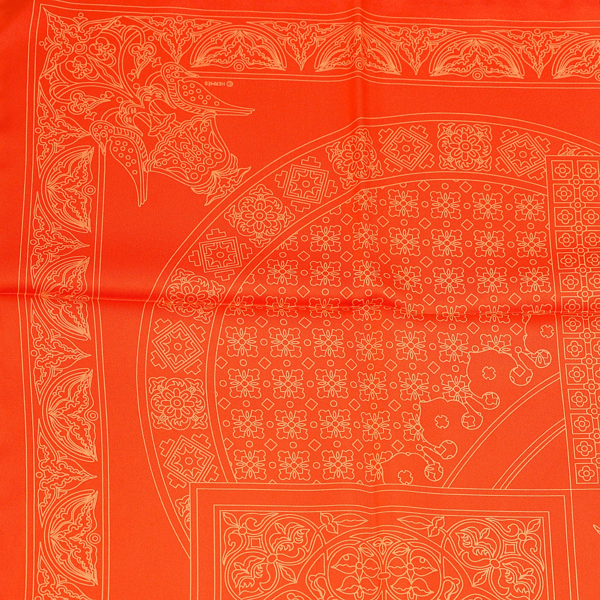 Hermes Scarf "Ciels Byzantins" by Julia Abadie Vintage 90cm Silk