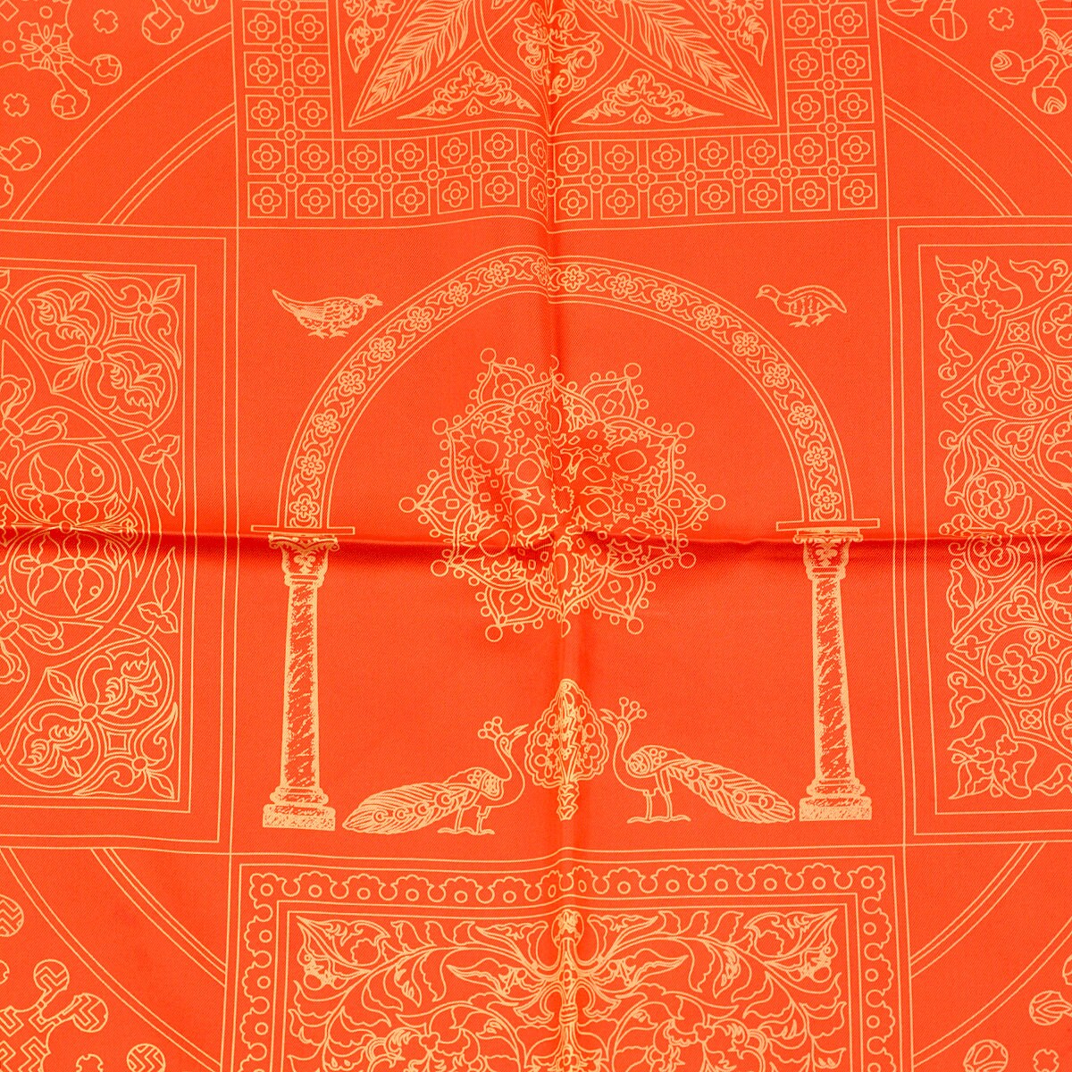 Hermes Scarf "Ciels Byzantins" by Julia Abadie Vintage 90cm Silk