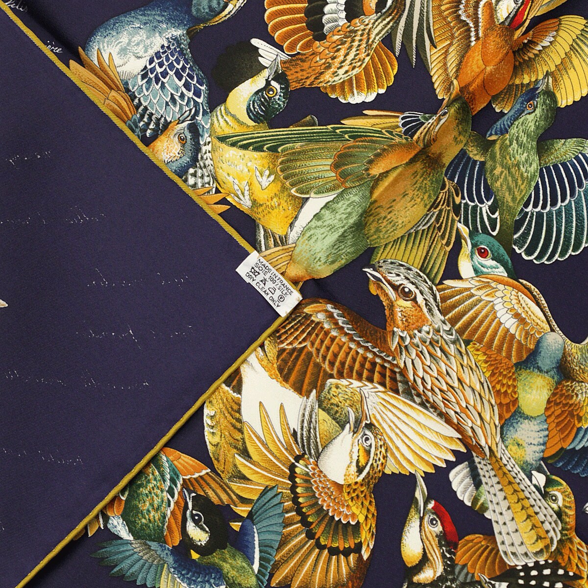 Hermes Scarf "L'Intrus" by Antoine De Jacquelot 90cm Silk