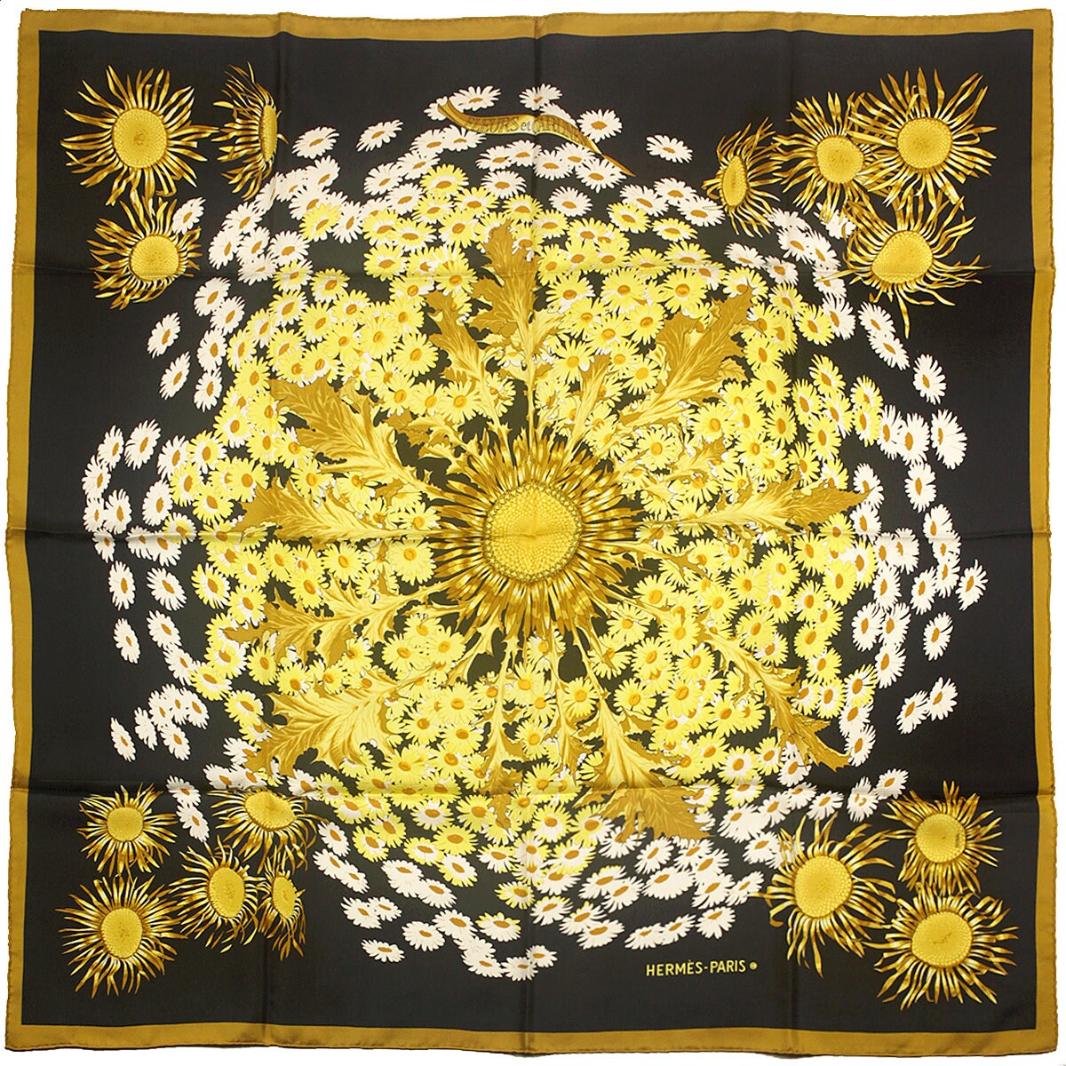 Preowned 90cm Hermès Scarves | Exquisite Artichoke Preowned 90cm Hermès Scarves | Exquisite Artichoke
