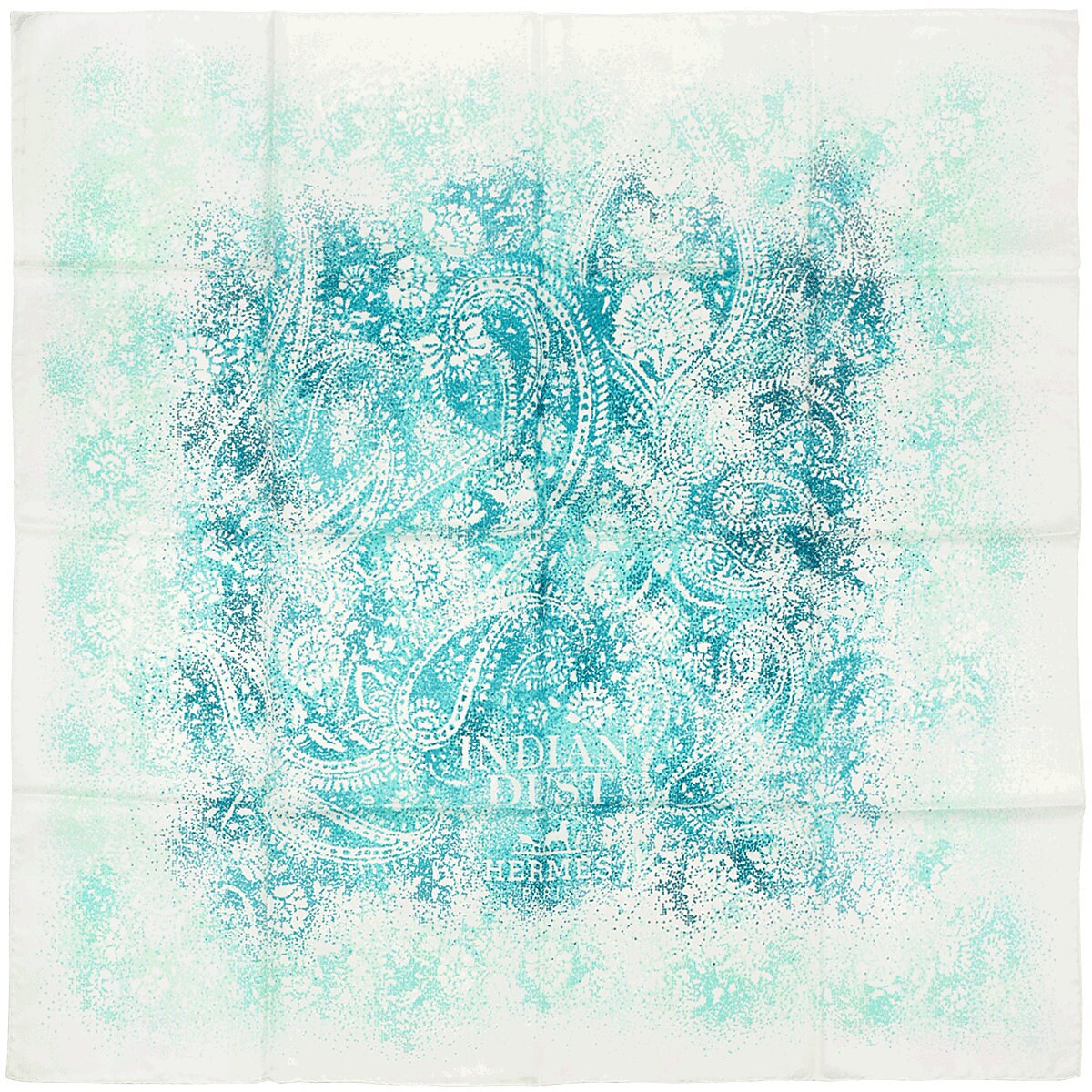 Hermes Scarf "Indian Dust" by Benoit Pierre Emery 90cm Silk | Carre Foulard