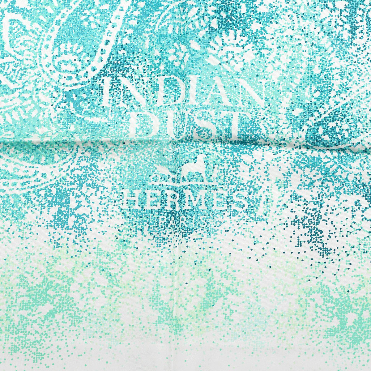 Hermes Scarf "Indian Dust" by Benoit Pierre Emery 90cm Silk | Carre Foulard