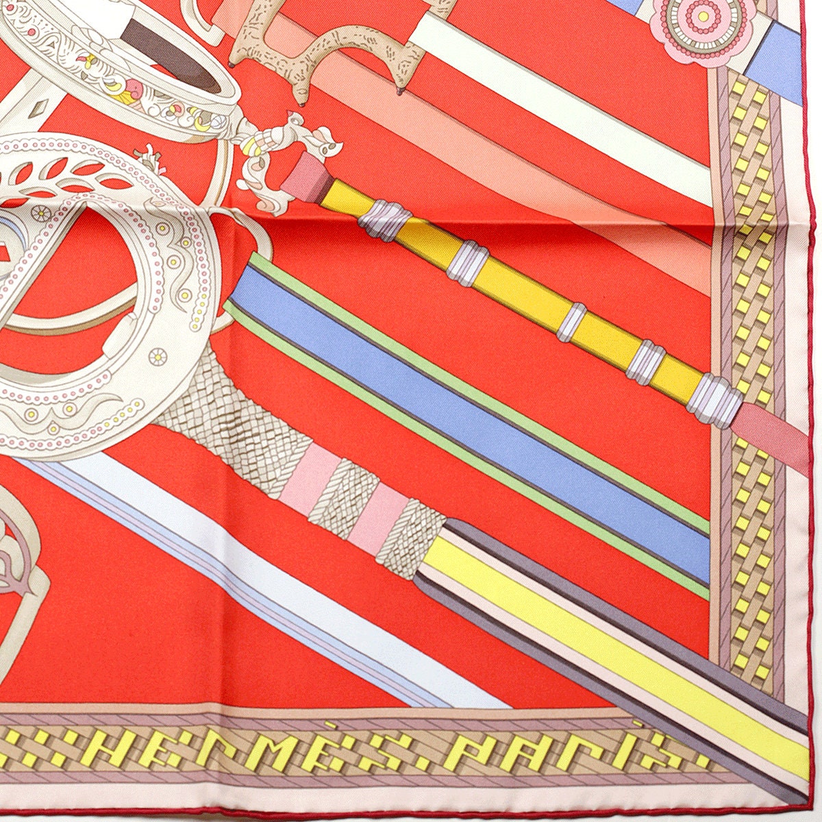 Hermes Scarf "Concours d’Etriers" by Virginie Jamin 90cm Silk | Foulard Carre