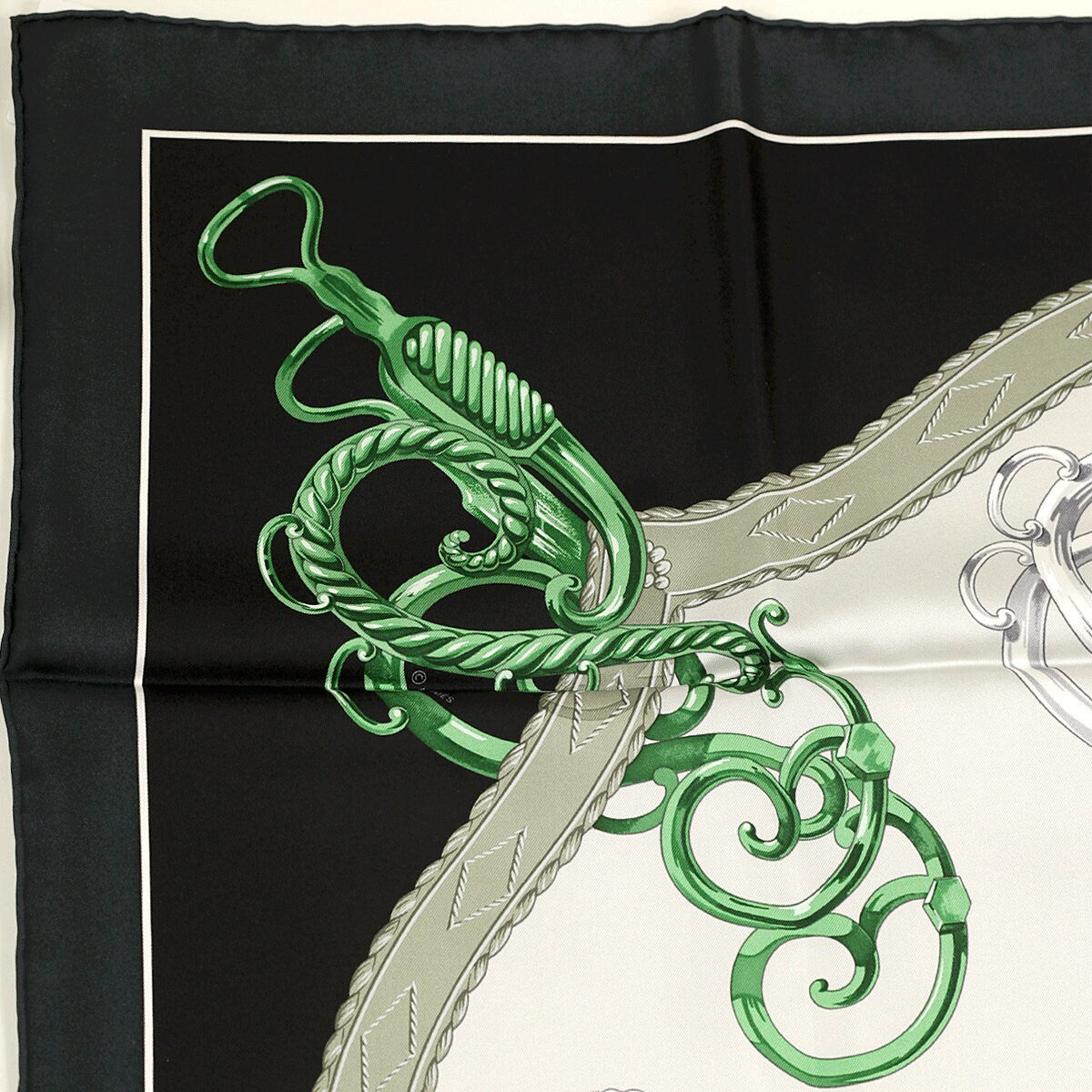 Hermes Scarf "Lift Profile" by Shan Merry 90cm Silk | NWT