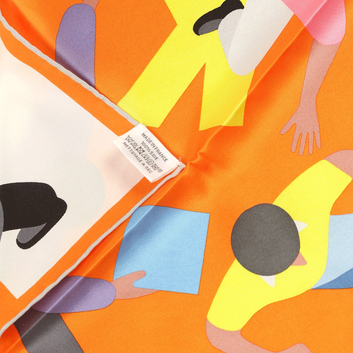 Hermes Scarf "Hommage a Gene Kelly" by Geoff McFetridge 70cm Silk | Limited Edition