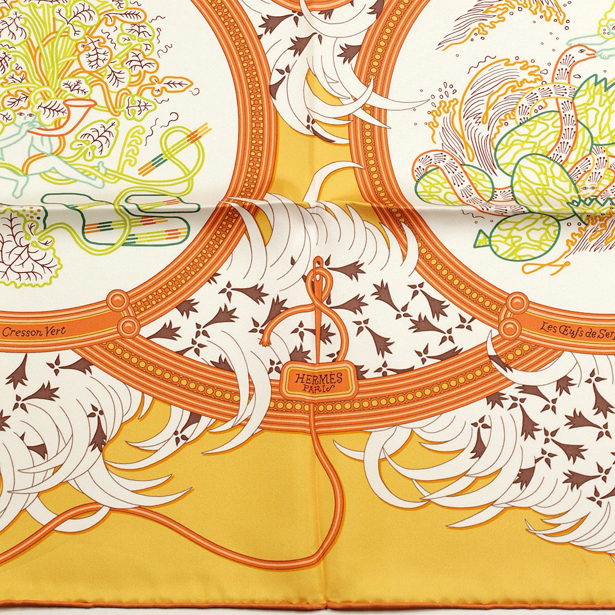 Hermes Scarf "Legende Brodee" by Pierre Marie 90cm Silk | NWT