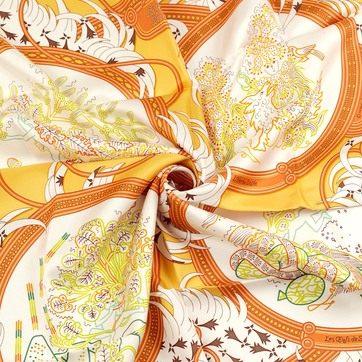 Hermes Scarf "Legende Brodee" by Pierre Marie 90cm Silk | NWT