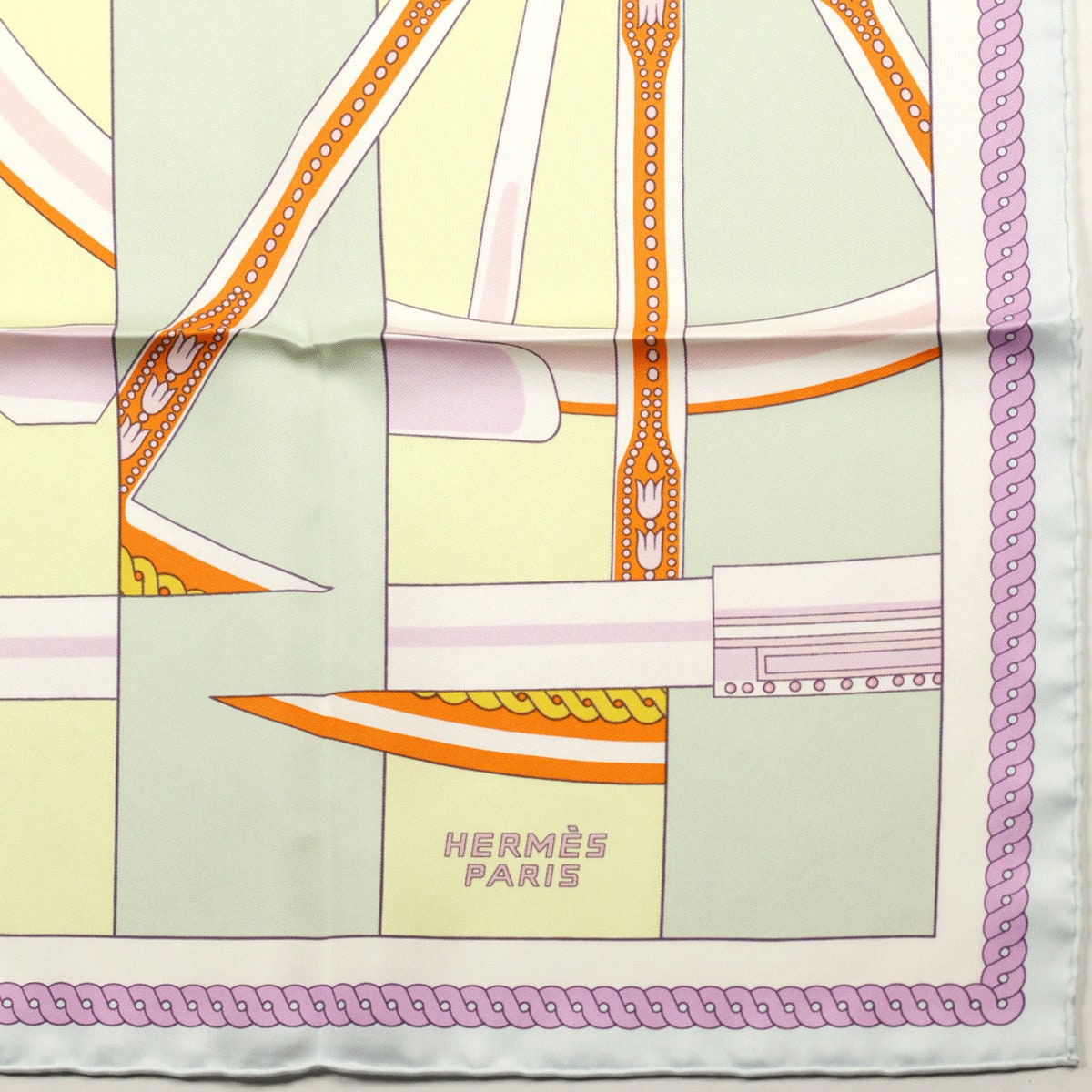 Hermes Scarf "La Berline Bayadere" by Wlodek Kaminski 90cm Silk