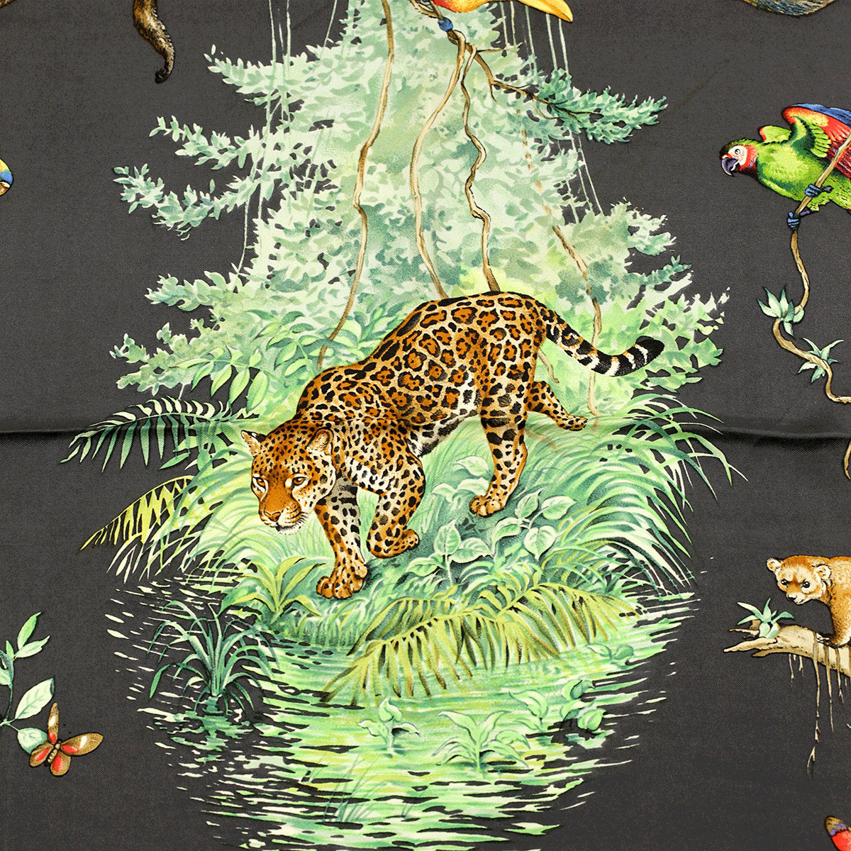 Hermes Scarf "Equateur" by Robert Dallet 90cm Silk