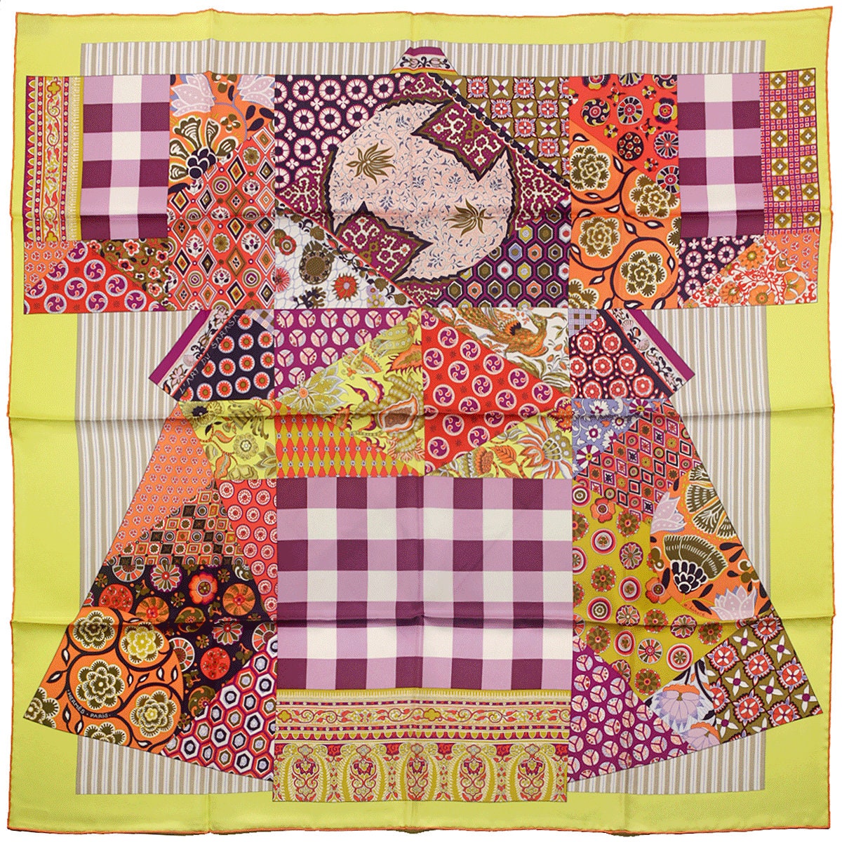Preowned 90cm Hermès Scarves | Exquisite Artichoke