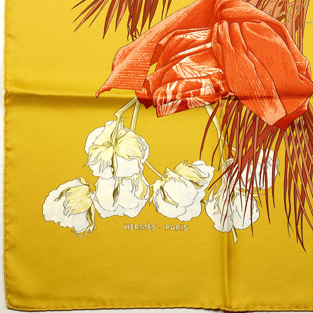 Hermes Scarf "Turbans des Reines" by Michelle Szabo Vintage 90cm Silk | Carre Foulard