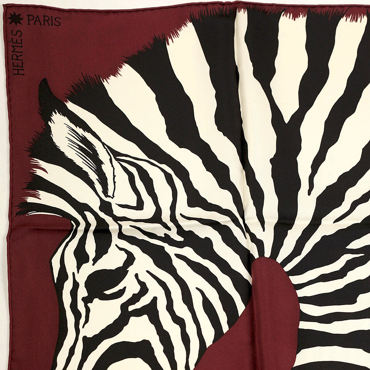 Hermes Scarf "Zebra Pegasus" by Alice Shirley 90cm Silk | Carre Foulard