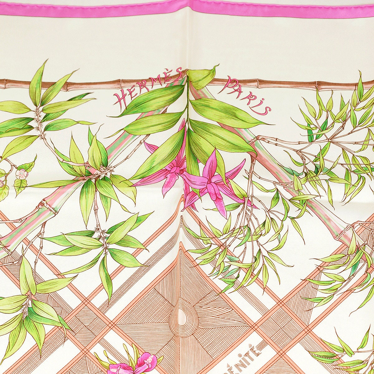 Hermes Scarf "Serenite" by Zoe Pauwels 90cm Silk | Carre Foulard