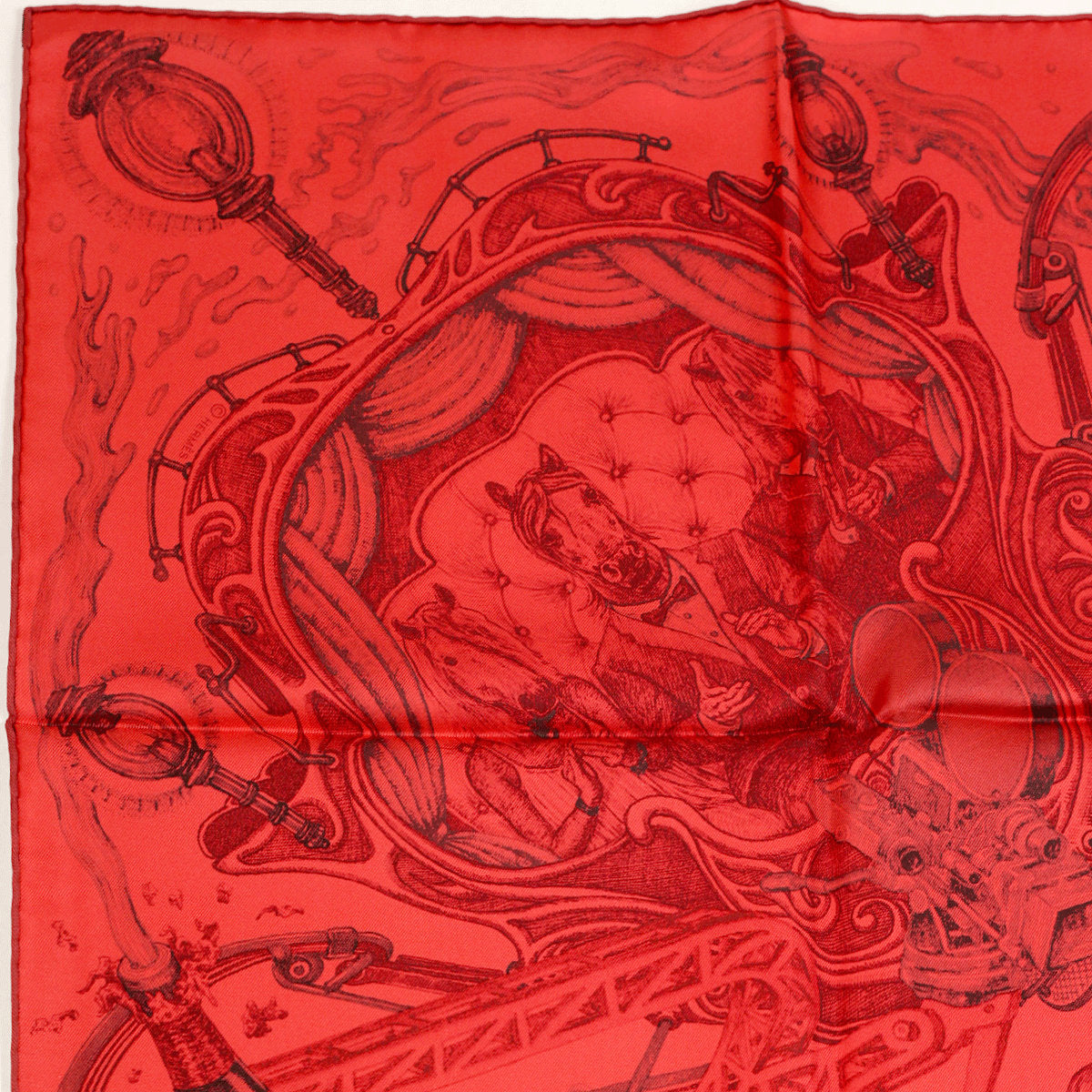 Hermes Scarf "Horsawards" by Elias Kafouros 90cm Silk | Carre Foulard