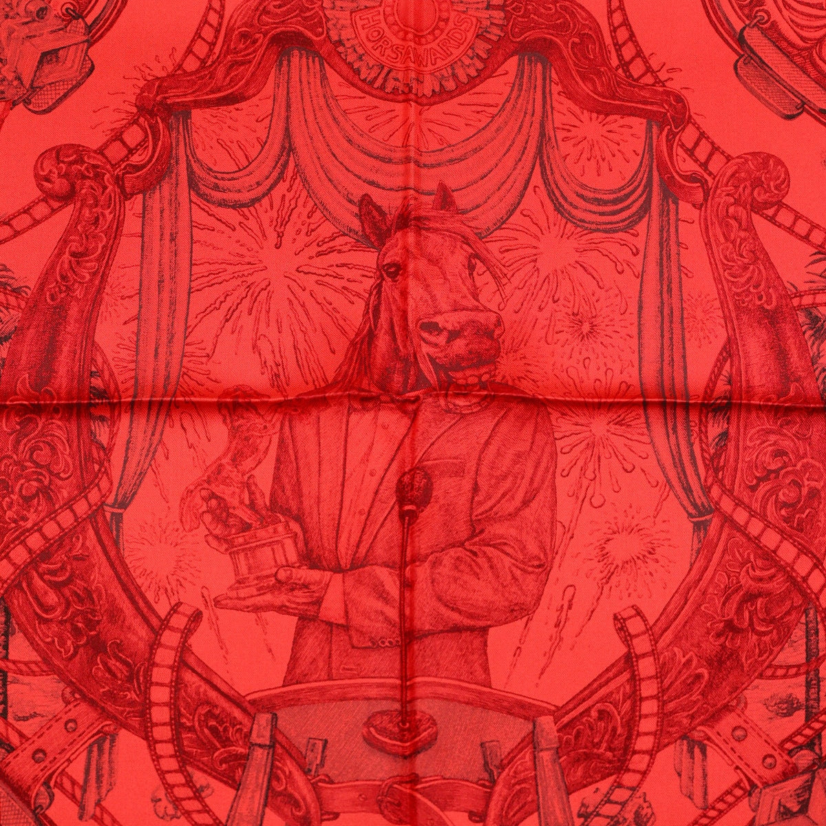 Hermes Scarf "Horsawards" by Elias Kafouros 90cm Silk | Carre Foulard