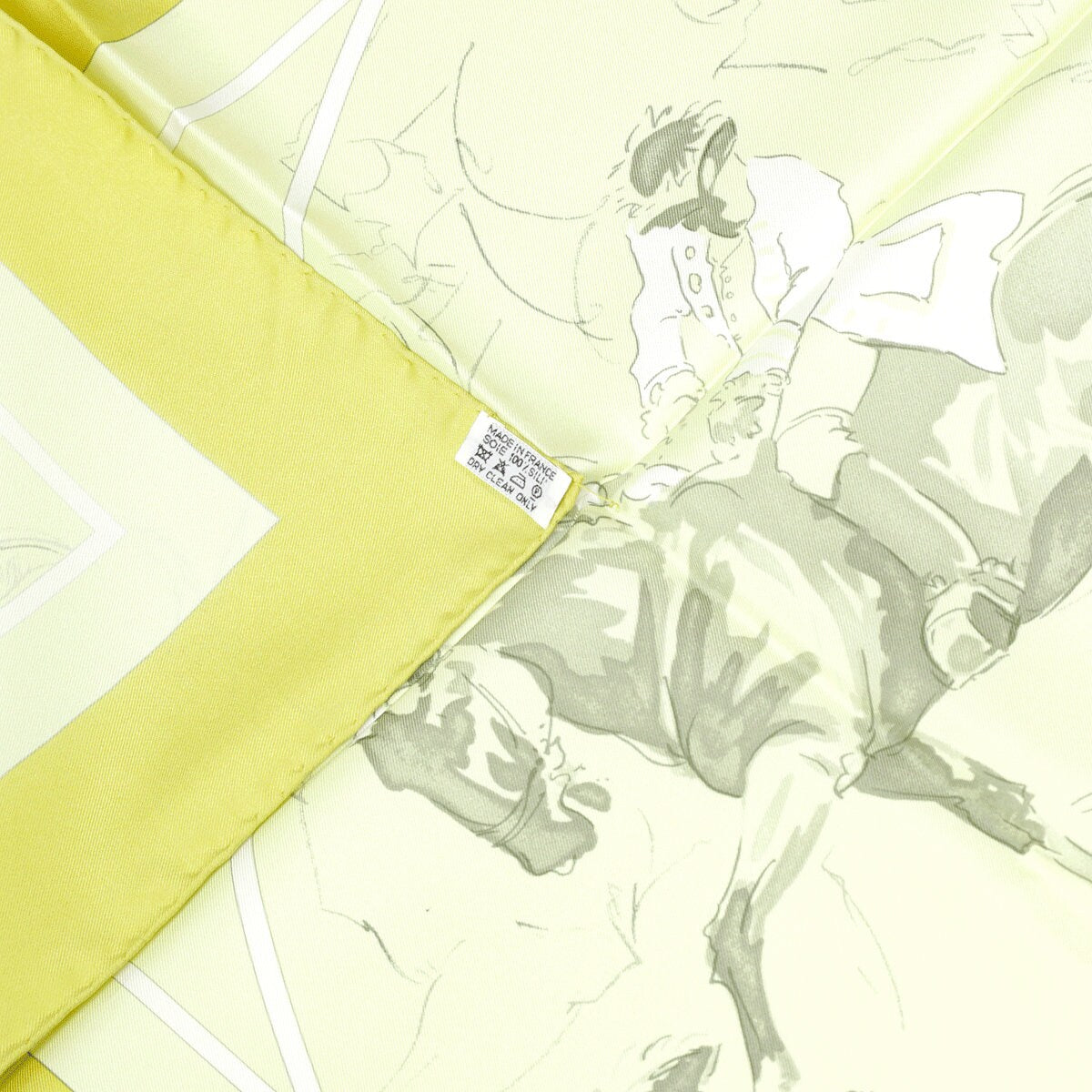 Hermes Scarf "Ballet Equestre" by Hubert de Watrigant Vintage 90cm Silk | Carre Foulard