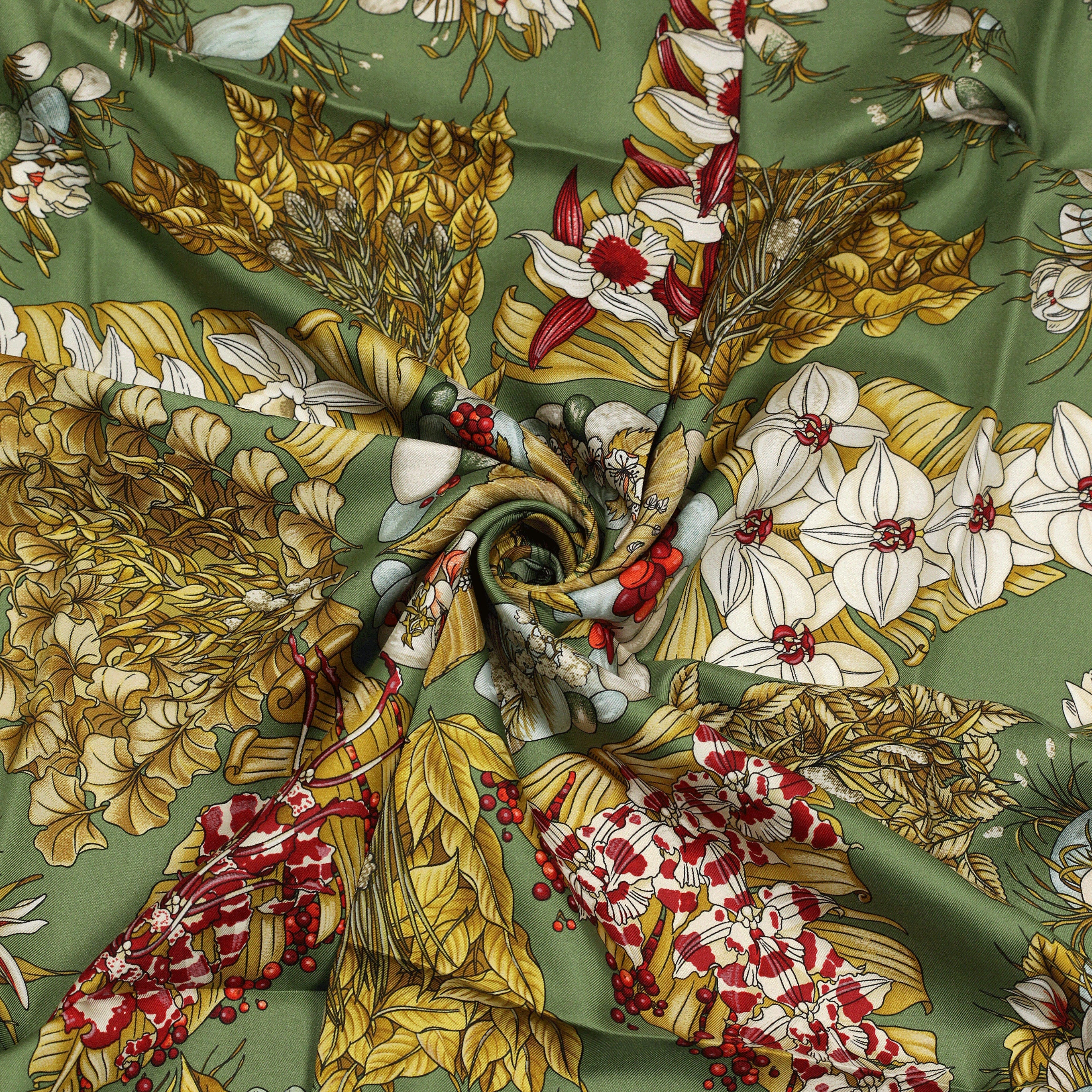 Hermes Scarf "Pythagore" by Zoe Pauwels 90cm Silk