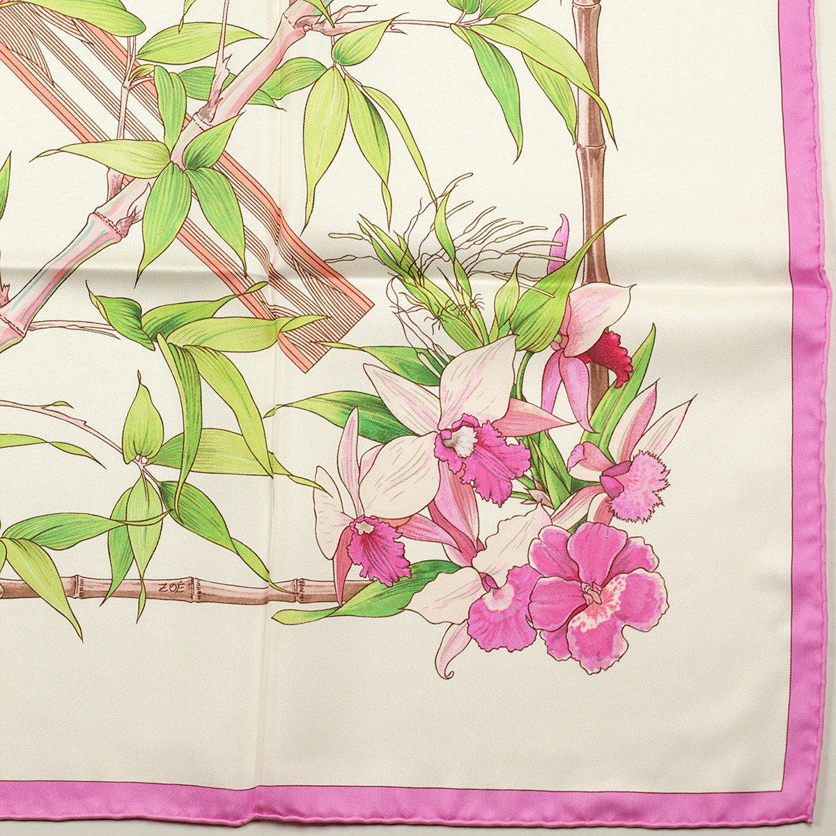 Hermes Scarf "Serenite" by Zoe Pauwels 90cm Silk | Carre Foulard