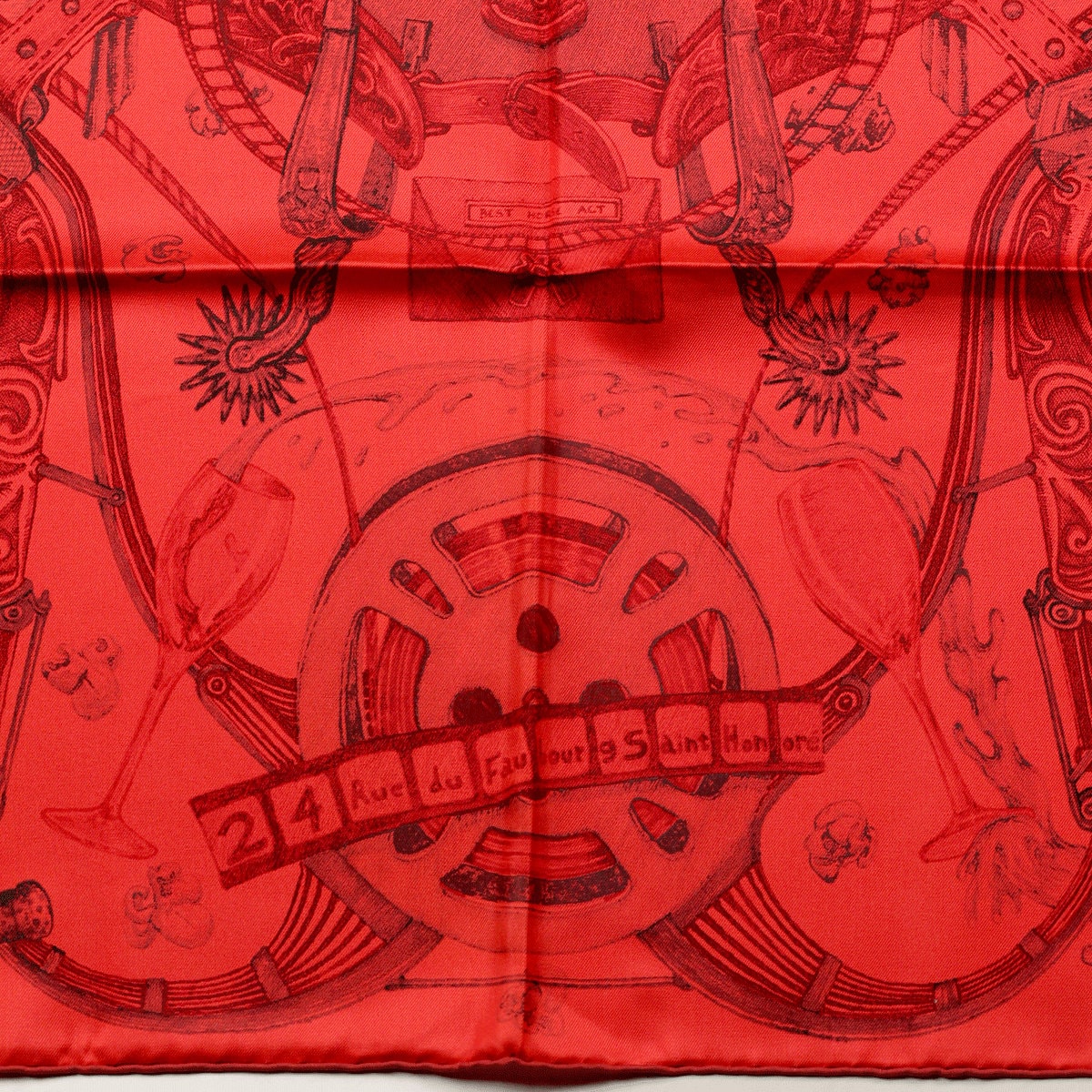 Hermes Scarf "Horsawards" by Elias Kafouros 90cm Silk | Carre Foulard