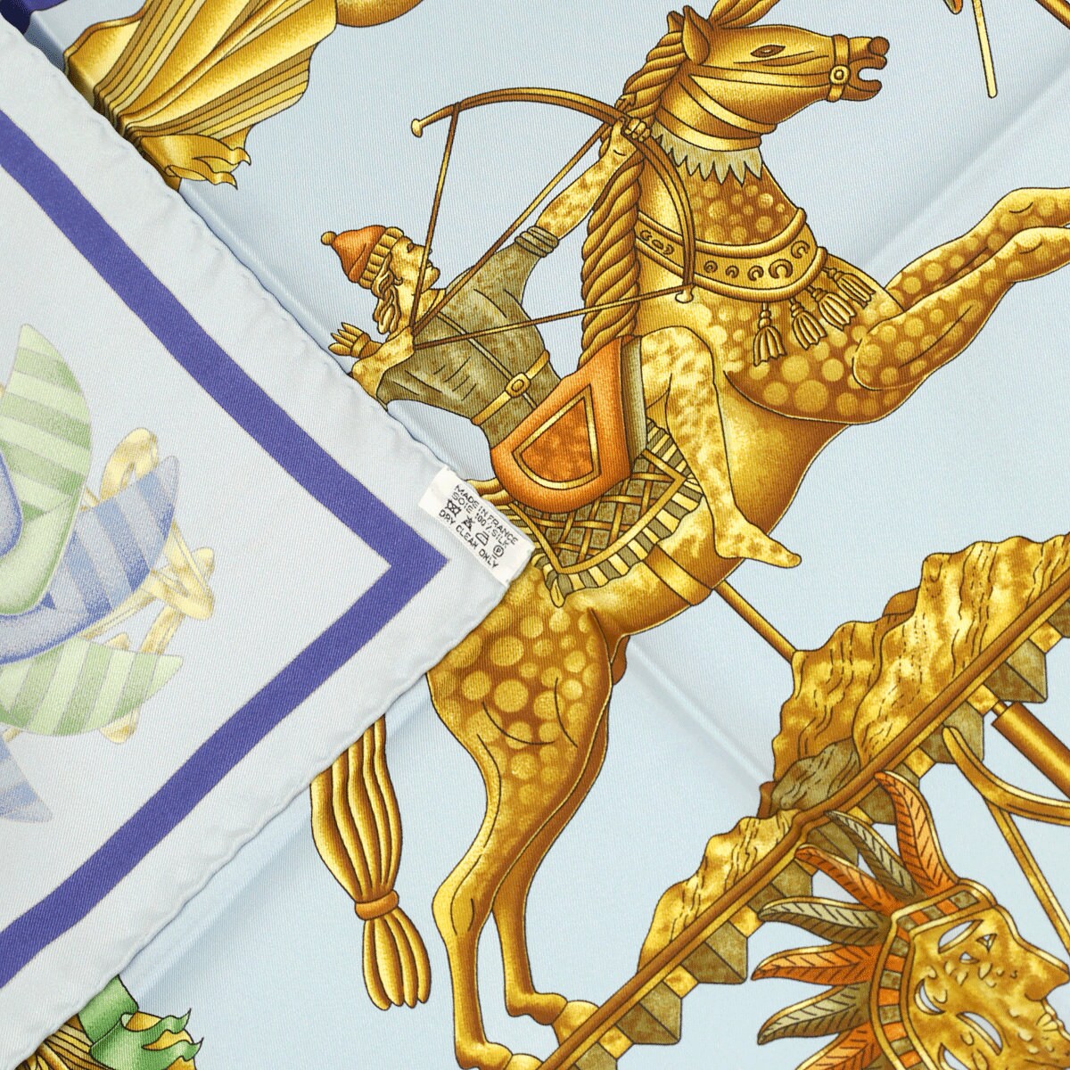 Hermes Scarf "Les Girouettes" by Joachim Metz 90cm Silk | Carre Foulard