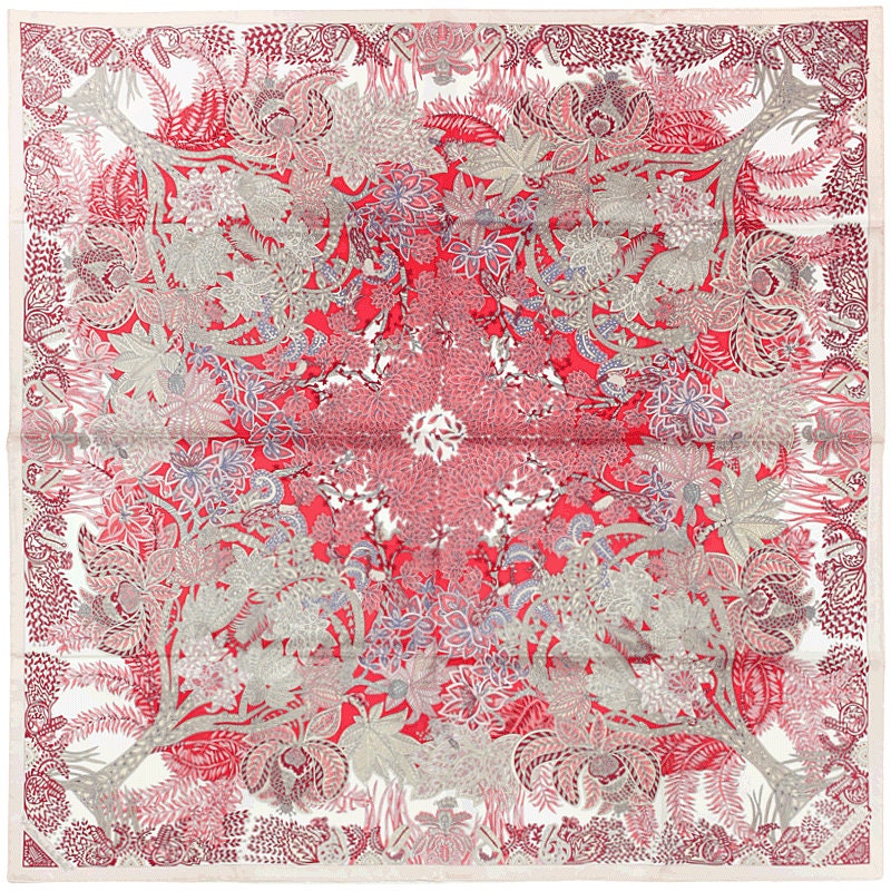 Hermes Scarf "Maitres de la Foret" by Annie Faivre 90cm Silk | Foulard Carre