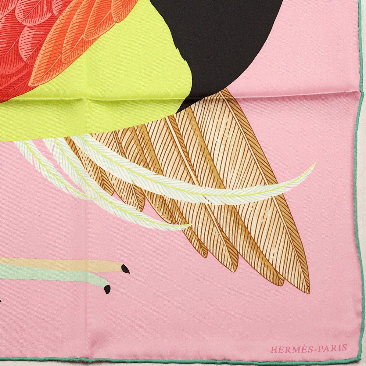 Hermes Scarf "Toucans de Paradis" by Katie Scott 90cm Silk | Carre Foulard