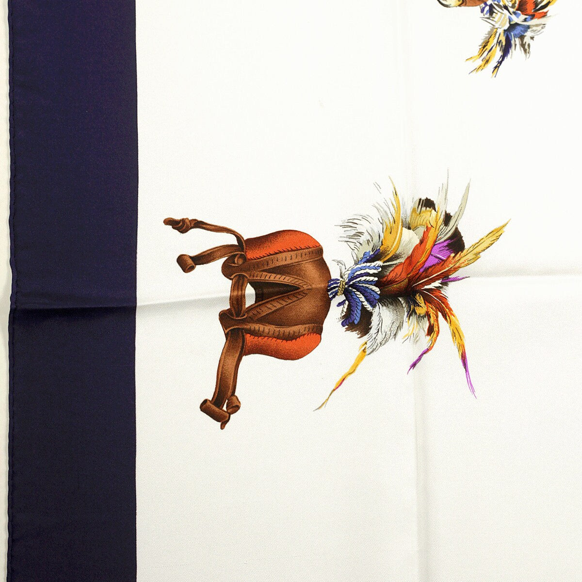 Hermes Scarf "Chasse a Vol" by Henri de Linares 90cm Silk | Carre Foulard