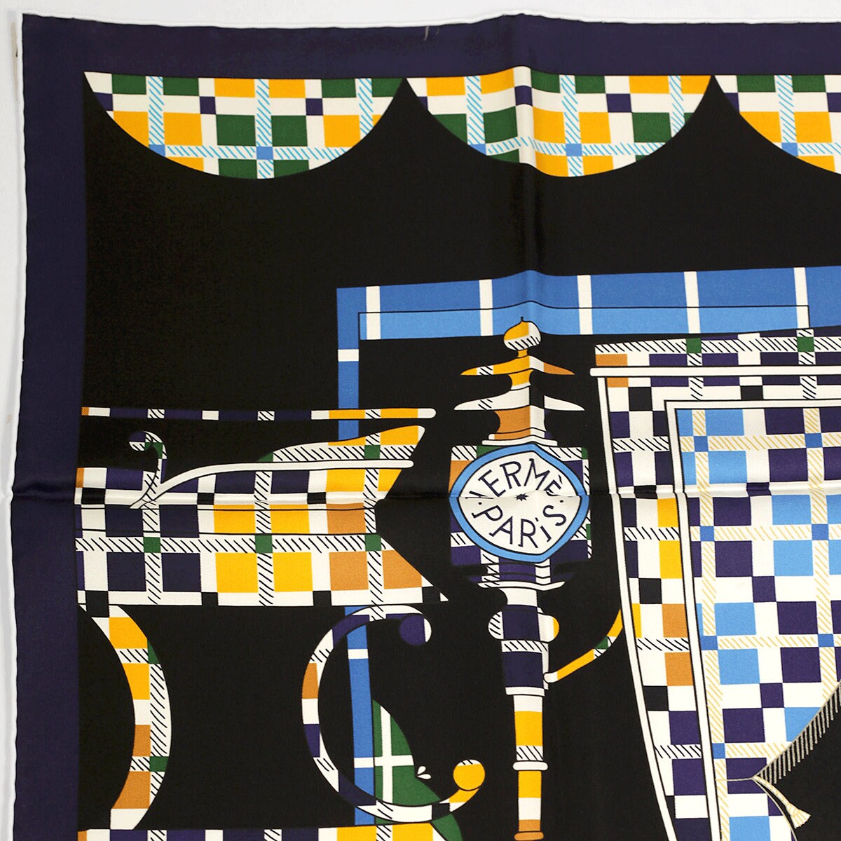 Hermes Scarf "Balade Ecossaise" by Florence Manlik 90cm Silk | Carre Foulard