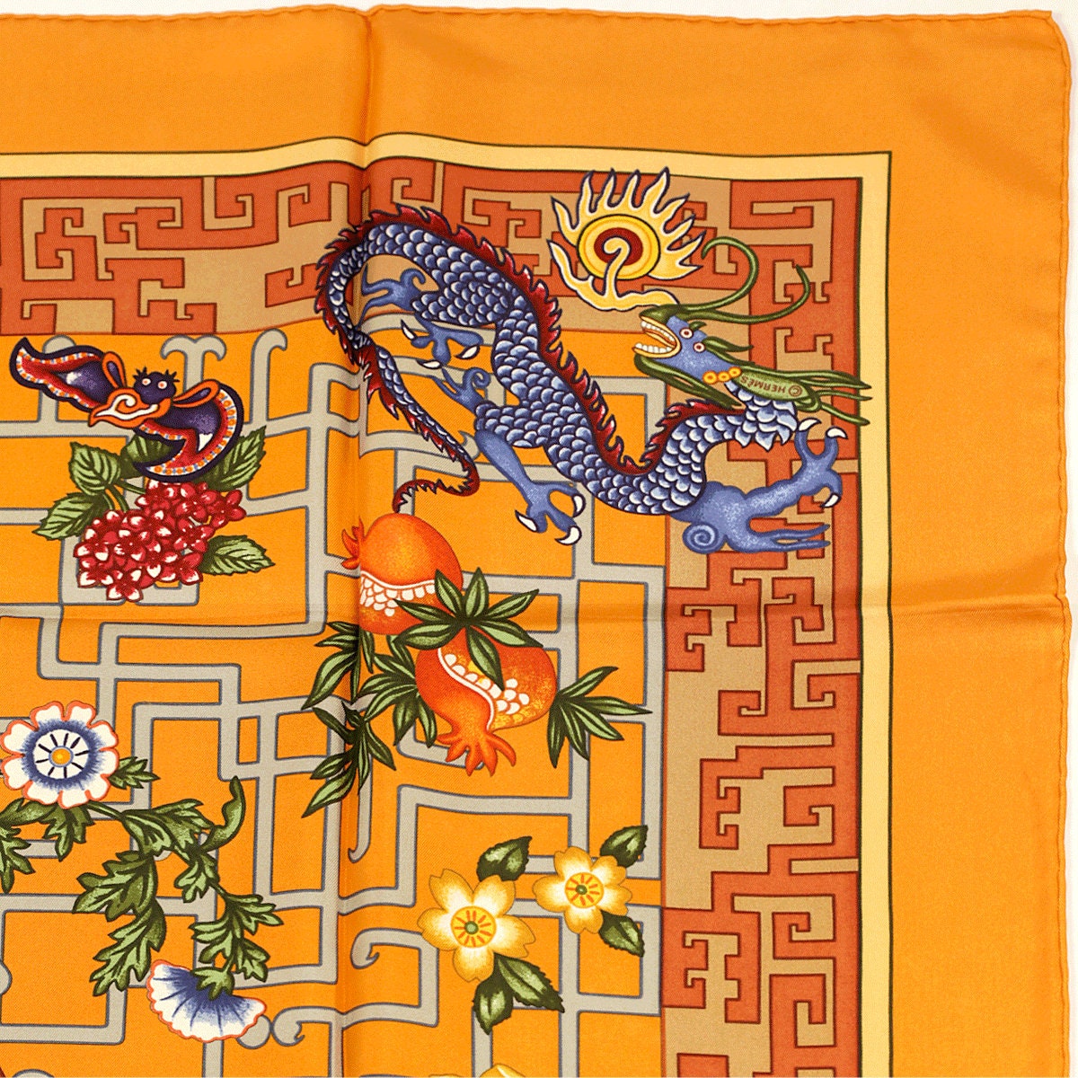 Hermes Scarf "Turandot" by Natsuno Hidaka 90cm Silk | Grail