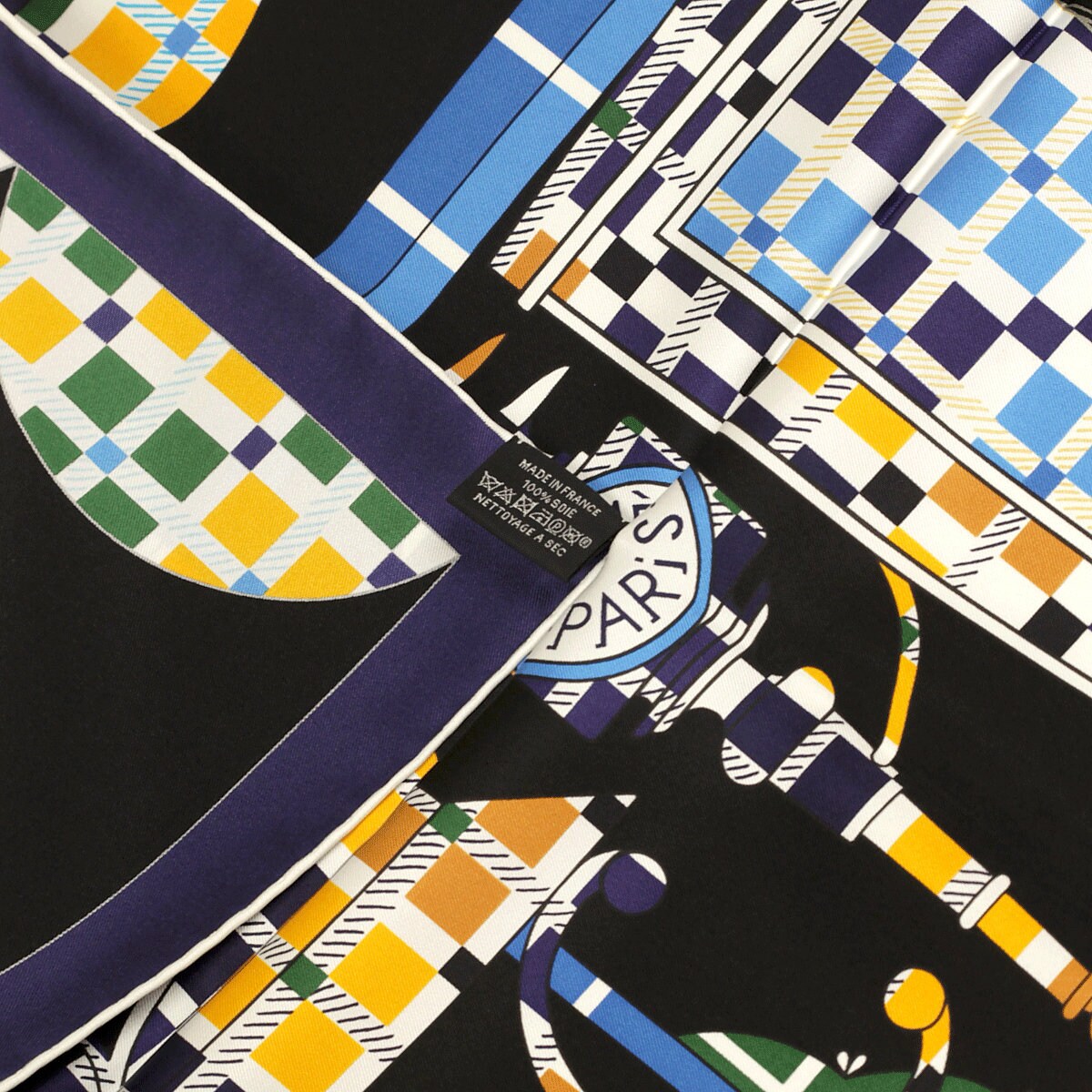 Hermes Scarf "Balade Ecossaise" by Florence Manlik 90cm Silk | Carre Foulard