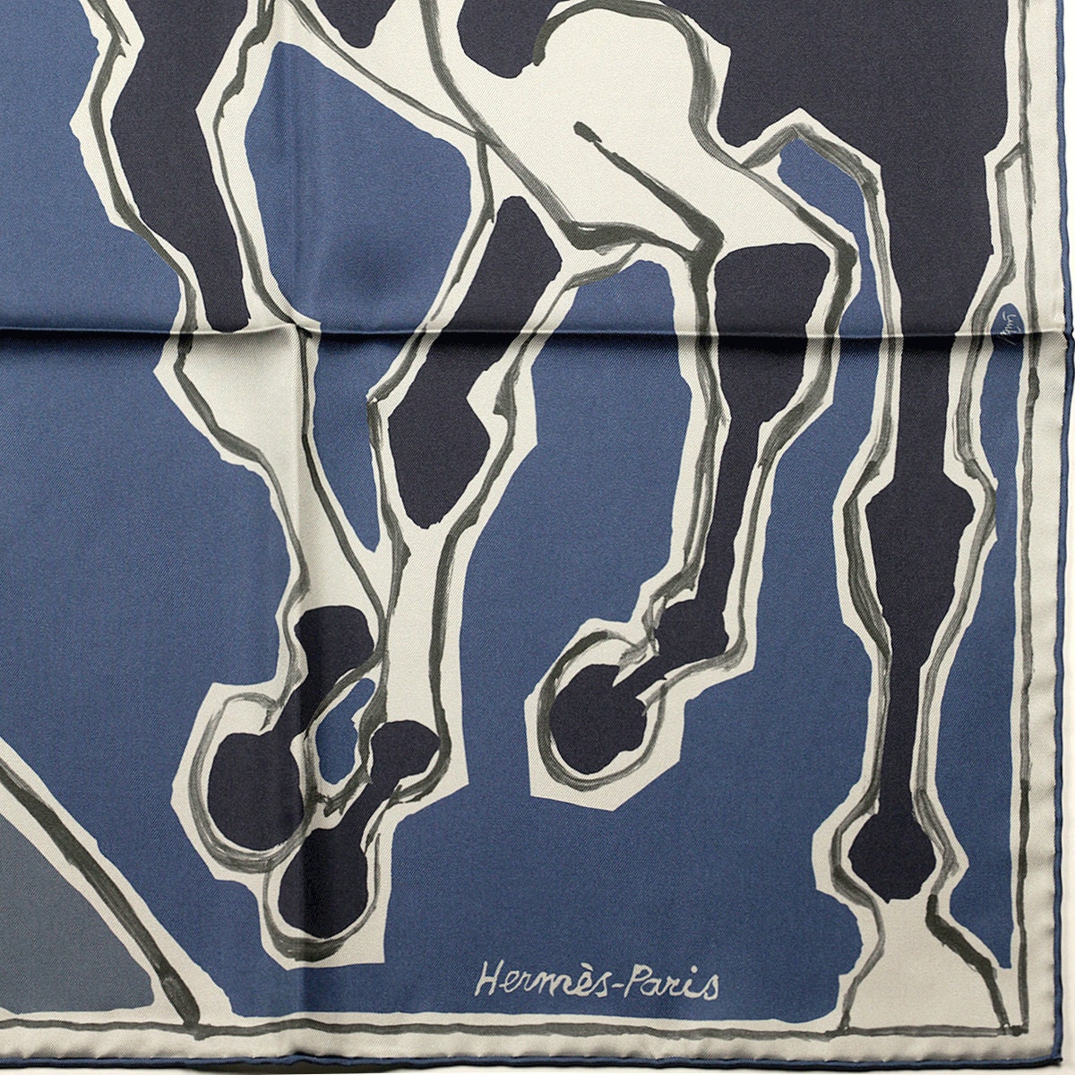 Hermes Scarf "La Danse des Chevaux" by Jean-Louis Sauvat 90cm Silk | Foulard Carre