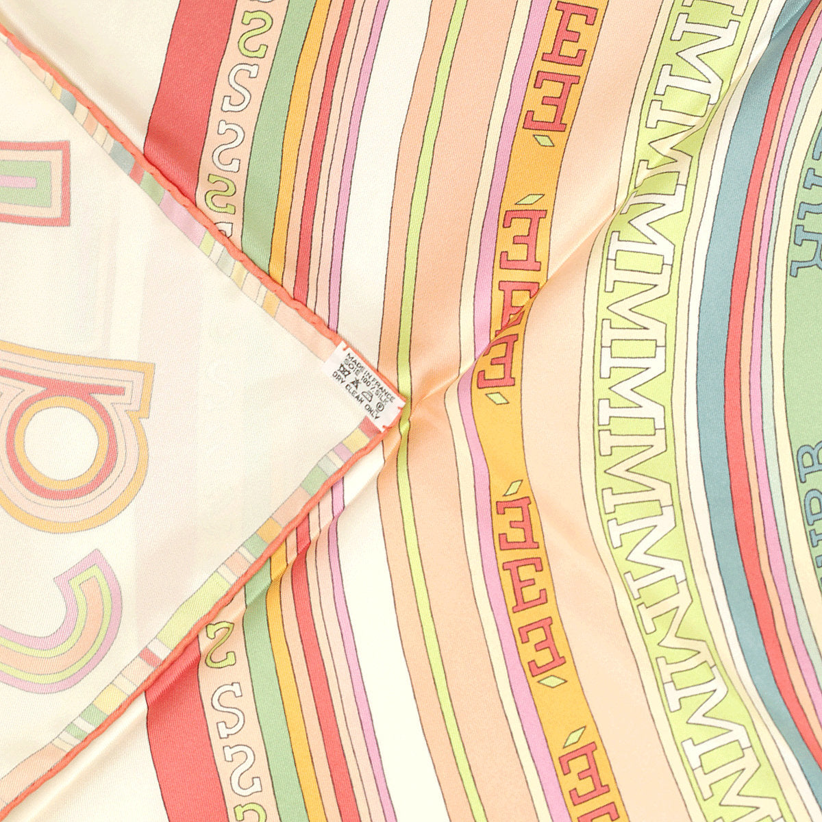 Hermes Scarf "Tohu Bohu" by Claudia Stuhlhofer Mayr 90cm Silk | Carre