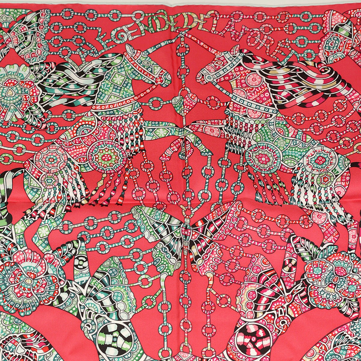 Hermes Scarf "La Legende de la Foret" by Emeline Piot 90cm Silk | Foulard Carre