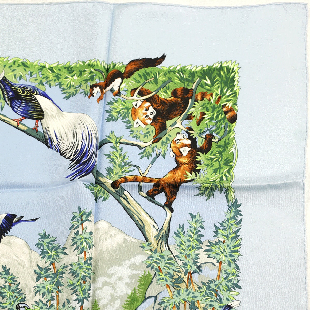 Hermes Scarf "Sichuan" by Robert Dallet 90cm Silk | Carre Foulard