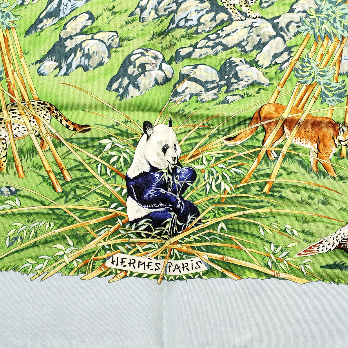 Hermes Scarf "Sichuan" by Robert Dallet 90cm Silk | Carre Foulard