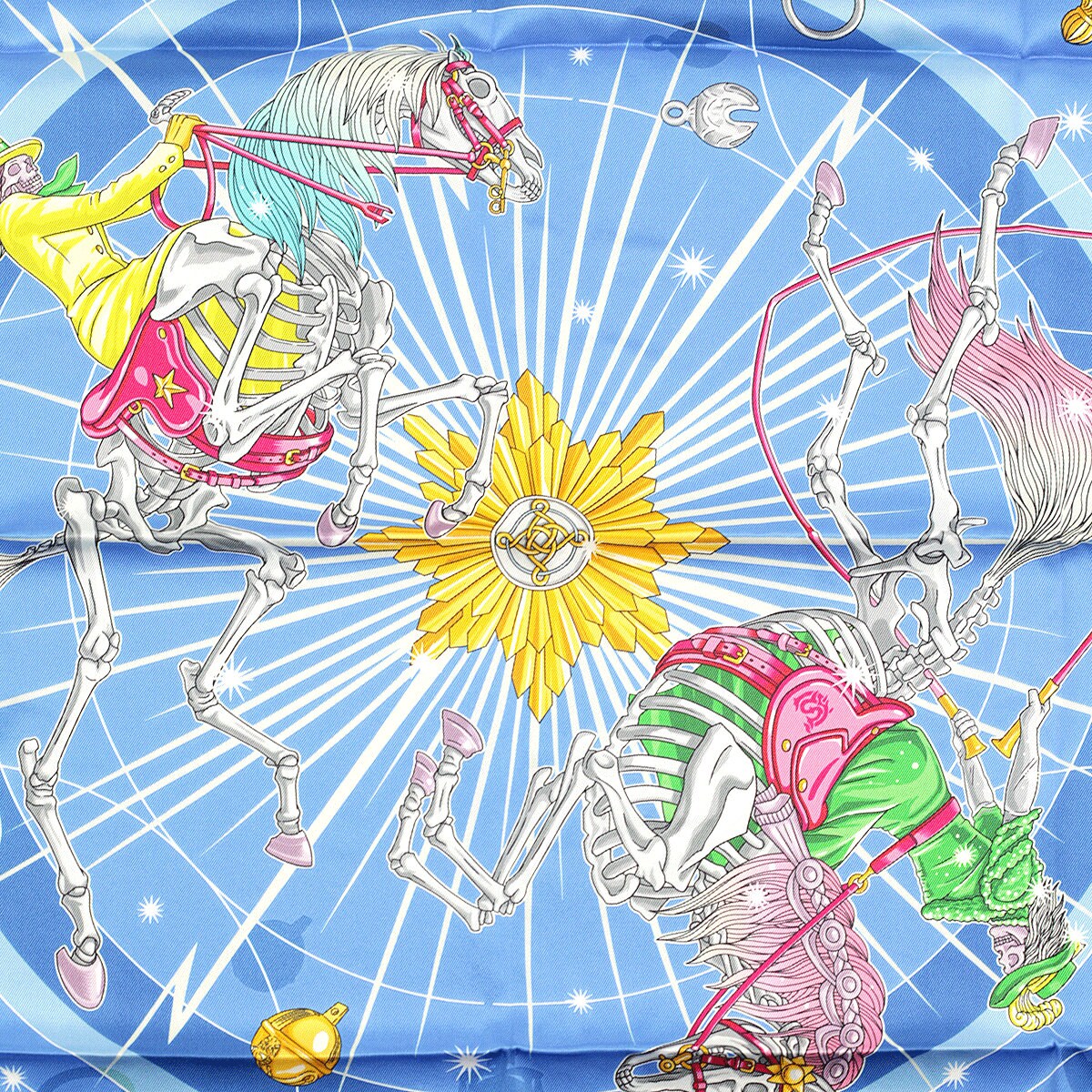 Hermes Scarf "Chorus Stellarum" by Daiske Nomura 70cm Silk | Carre Foulard