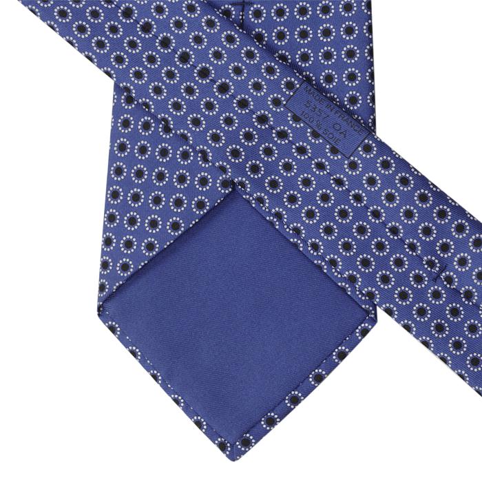 Hermes Men's Silk Tie Geometric Pattern 5357 | Necktie Cravate