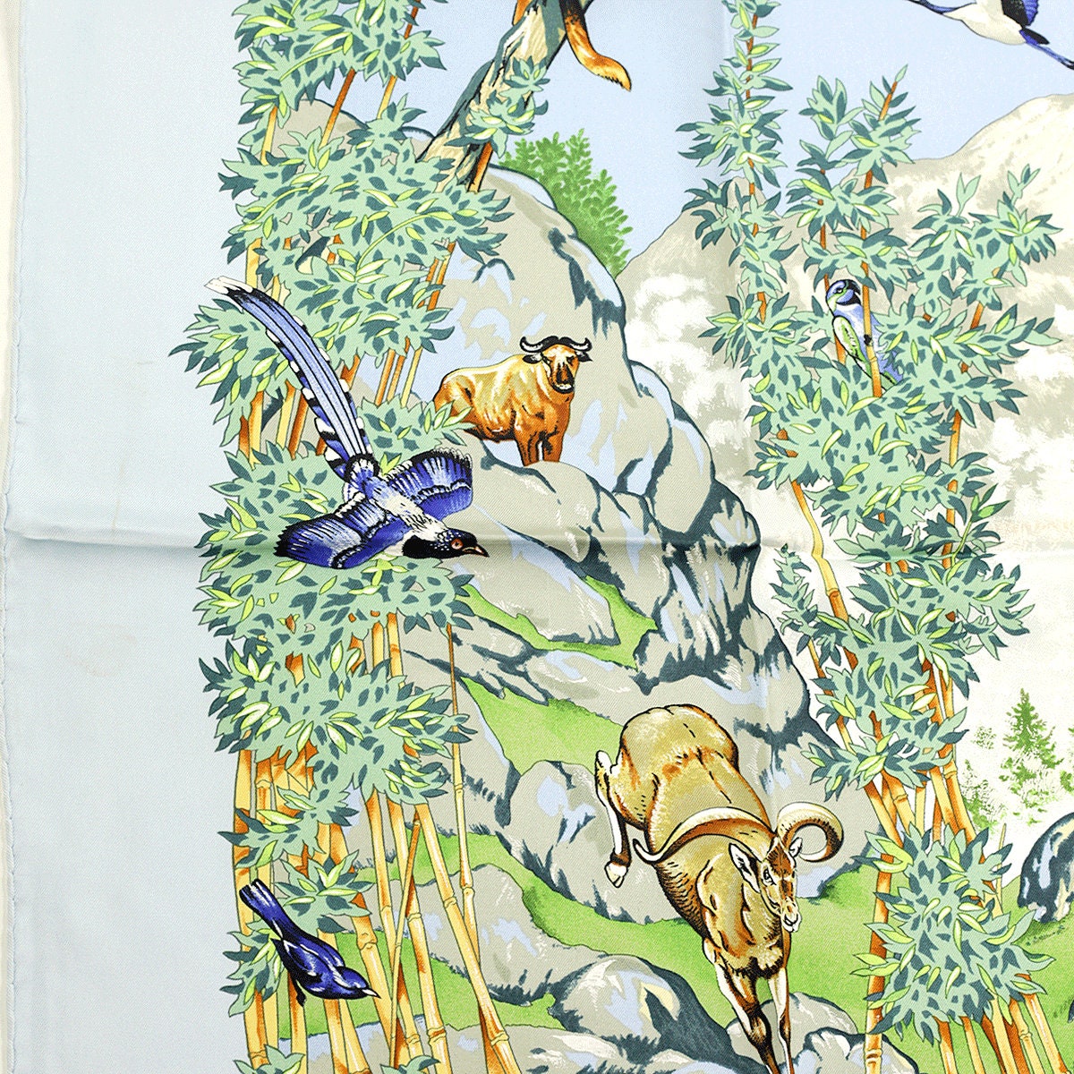 Hermes Scarf "Sichuan" by Robert Dallet 90cm Silk | Carre Foulard