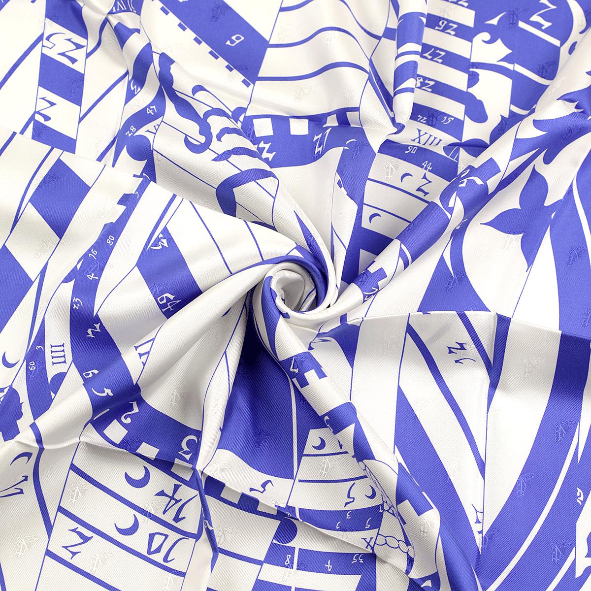 Hermes Scarf Jacquard "Astrologie Nouvelle Tattoo" by Cyrille Diatkine 90cm Silk | Carre Foulard