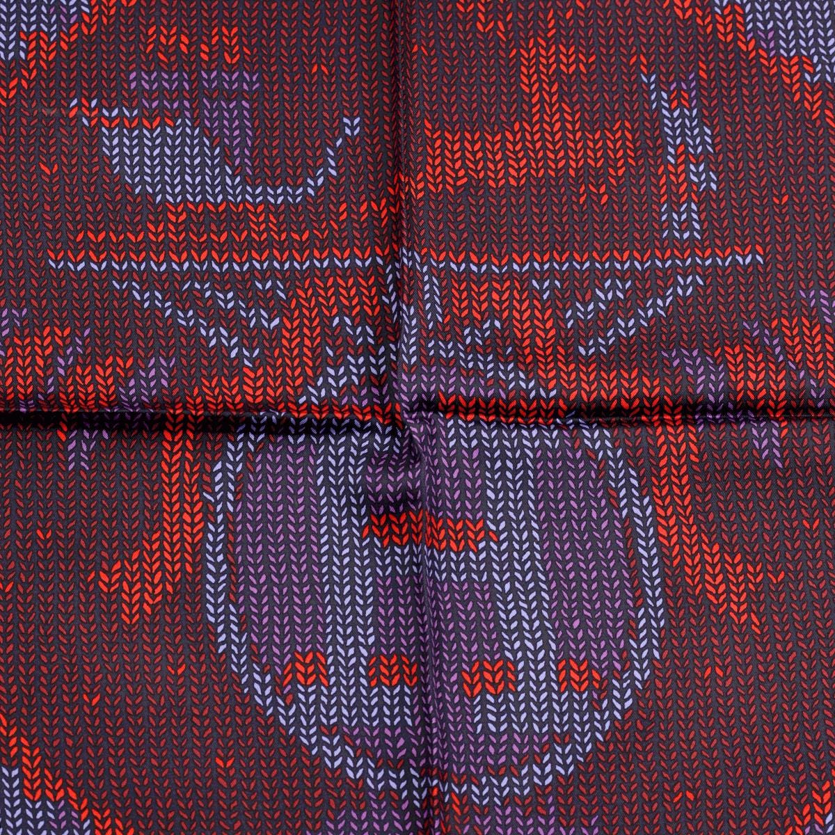 Hermes Scarf "Au Coin du Feu" by Dimitri Rybaltchenko 90cm Silk | Carre Foulard