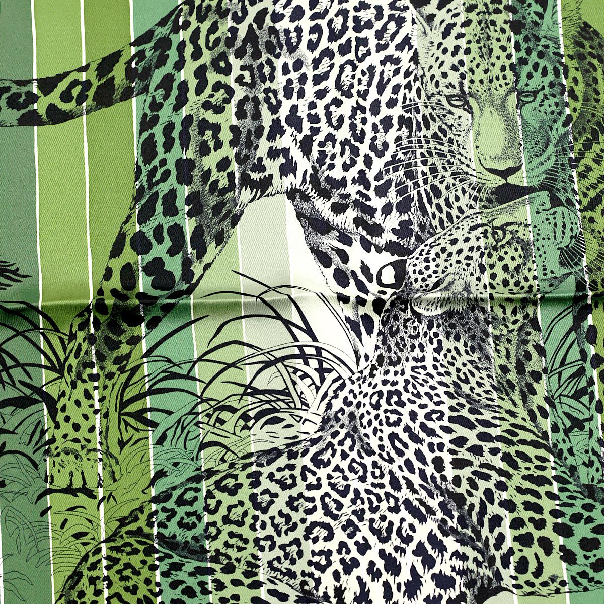 Hermes Scarf "Jungle Love" by Robert Dallet 90cm Silk