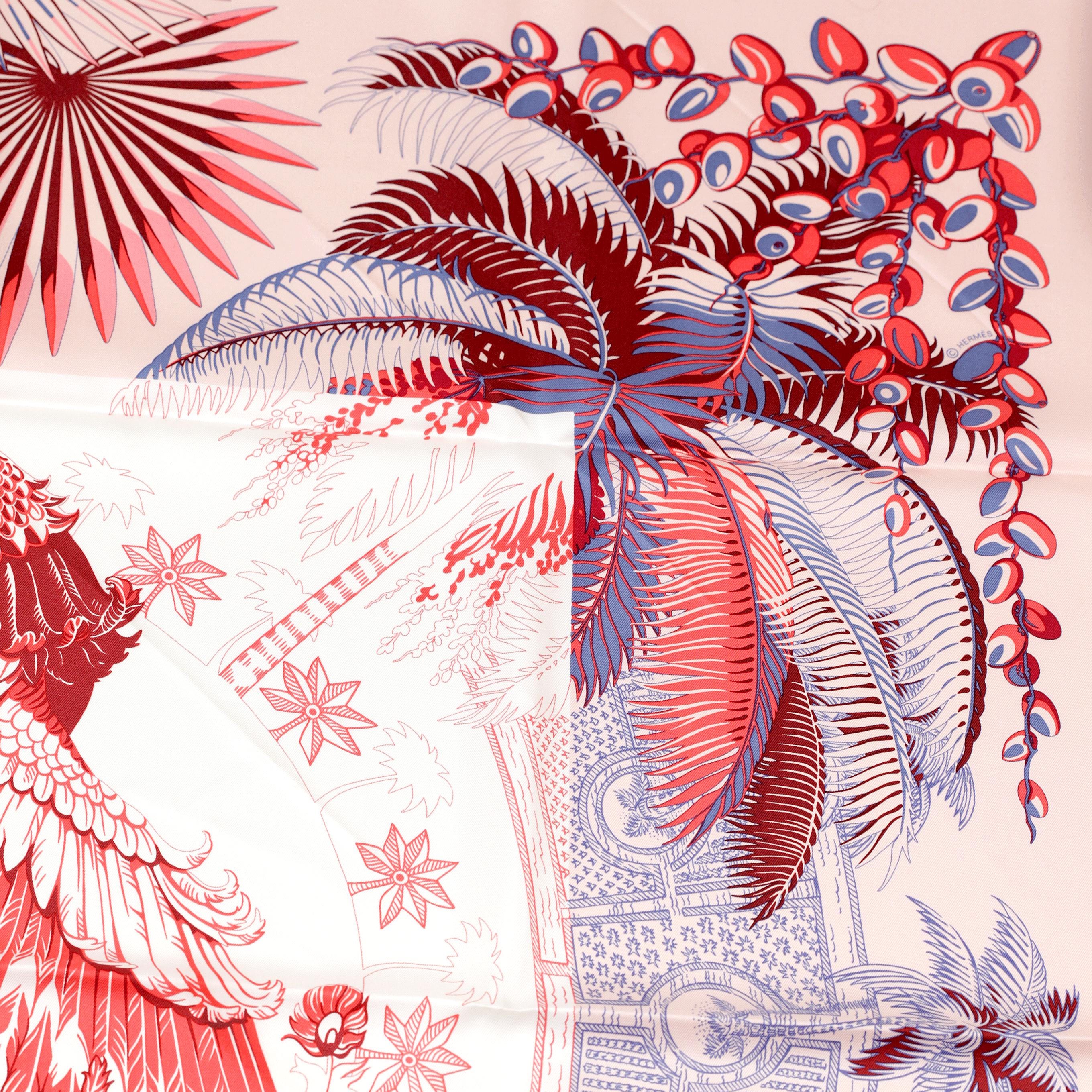 Hermes Scarf "Mythiques Phoenix" by Laurence Bourthoumieux 90cm Silk | Carre Foulard