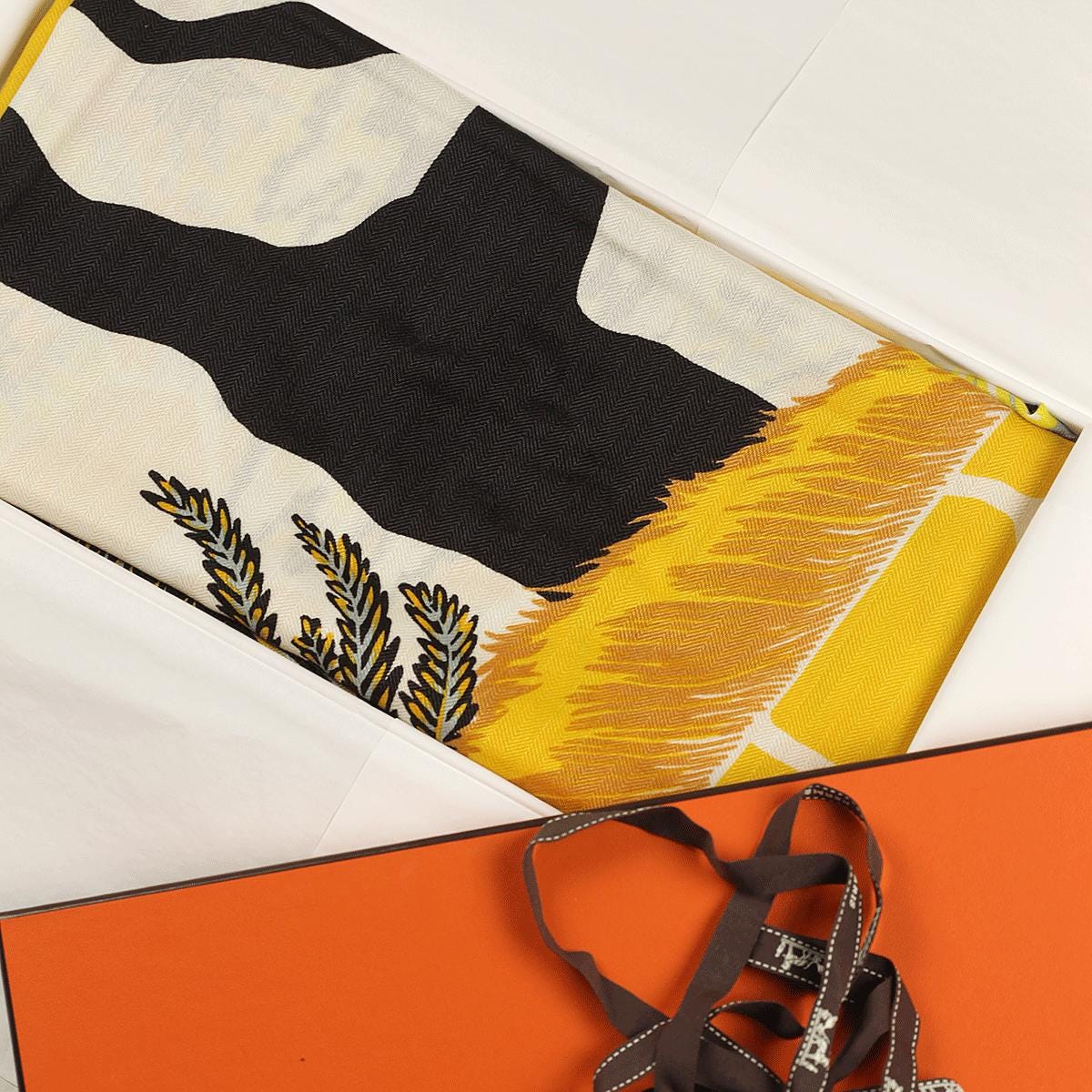 Hermes Cashmere Shawl 140cm "The Three Graces" by Alice Shirley | Scarf Carre Foulard